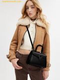  Túi Đeo Chéo Coach Sammy Top Handle 21 Black Màu Đen 