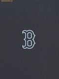  Áo Phông MLB Vintage Denim-like Monogram Big Lux Oversized Short Sleeve T-shirt Boston Red Sox D.Grey 3ATSM0663-43GRD 