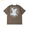 Áo Phông ADLV Doodle Rabbit Short Sleeve T-Shirt Nâu