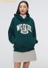  Áo Hoodie WHOAU (SAPO) Hooded Pullover_SPMHE49G51 Xanh Lá 
