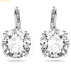  Bông Tai, Khuyên Tai Swarovski Millenia drop earrings Round cut, White, Rhodium plated - SKU: 5628351 