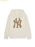  Áo Hoodie MLB Classic Monogram Big Luxe Overfit Hoodie New York Yankees (D.Cream) 3AHDM0144-50CRD 
