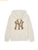 Áo Hoodie MLB Classic Monogram Big Luxe Overfit Hoodie New York Yankees (D.Cream) 3AHDM0144-50CRD
