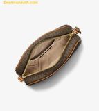  Túi Đeo Chéo Michael Kors Jet Set Small Logo Convertible Camera Bag Brown 
