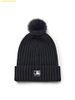  Mũ Len MLB Daily Pom Pom Beanie New York Yankees 3ABNB1556-50BKS Đen 