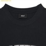  Áo Phông MLB Varsity Logo Overfit Short Sleeve T-Shirt NY 3ATSV0633-50BKS Đen 