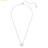  Dây Chuyền Swarovski Idyllia pendant Mixed cuts, Snowflake, White, Rhodium plated 5691484 