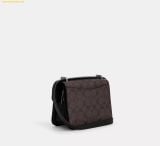  Túi Đeo Chéo Coach Morgan Square Crossbody in Signature Canvas with Rose Print CL415 
