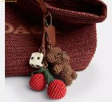  Túi Tote Coach Large City Tote Bag With Charms Gold Russet CES20 