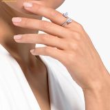  Nhẫn Swarovski Mesmera open ring Heart cut, Pavé, White, Rhodium plated 5705591 