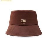  Mũ Bucket MLB Bucket Hat Monogram Series Boston Red Sox 3AHTM103N-43BRD Nâu 