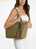  Túi Tote Michael Kors Sullivan Large Saffiano Leather Top-Zip Tote Bag Olive 30T0GNXT3L 