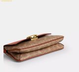  Túi Đeo Vai COACH Jet Shoulder Bag In Signature Canvas Tan Caramel CBA83 