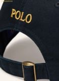  Mũ Lưỡi Trai Polo Ralph Lauren Pony Chino Cotton Baseball  Cap 59 Black Gold 