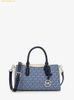 Túi Đeo Chéo Michael Kors ARDEN Top-Zip Crossbody Small - MK Signature Denim Multi 35S6S4XM1B1015