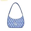Túi Đeo Vai MLB Monogram Jacquard Shoulder Bag LA Dodgers - Xanh Blue 3ABQS012N-07CBL