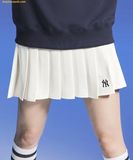  Chân Váy Xếp Ly MLB Women's Basic Pleated Skirt NY (Cream) 3FSKB0324-50CRS 