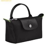 Túi Xách Longchamp Le Pliage Original Mini Pouch With Handle Size Mini Noir Green 