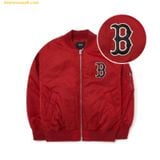  Áo Khoác gió MLB Basic Padded Baseball Jumper B (Wine) 3AJPB0124-43WIS Đỏ 