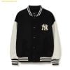Áo Khoác Bomber MLB New York Yankees 3AJPV0634-50BKL Màu Đen Trắng