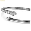  Vòng Tay, Lắc Tay Swarovski Sublima bangle White, Ruthenium plated S 5723170 
