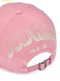 Mũ lưỡi trai MLB Street Backarch Unstructured Ball Cap LA Dodgers - SKU 3ACPB076N-07PKM Mg.Pink 