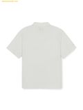  Áo Polo MLB Varsity Small Cursive Oversized Collared T-shirt New York Yankees - 3APQV0163-50IVS Ivory 