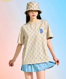 Áo Phông MLB Classic Monogram Full-Panel Pattern Short-Sleeve T-Shirt BOS (L.Sand) 3ATSM1133-43SAL 