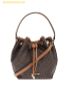  Túi Bucket Michael Kors Avery Brown Shoulder bag 