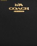  Túi Đeo Vai Coach Teri Shoulder Bag Cv934 Đen Trơn 
