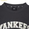  Áo Tay Dài MLB Varsity Graphic Long Sleeve T-Shirt NY (Charcoal Grey) 3ATSV0134-50CGS Đen 