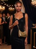  Túi Đeo Chéo Michael Kors Large Jet Set Travel crossbody bag with metallic finish convertible Pale Gold 35S6GTVC3M 