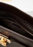  Túi Xách Michael Kors Hamilton Moderne Large Leather Satchel 30F5GNXS3L Brown 