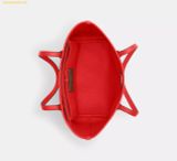 Túi Tote Coach Small City Tote In Signature Canvas Khaki Miami Red 