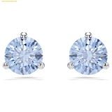  Bông Tai Swarovski Solitaire Stud Earrings, SKU: 5717573, Light Blue 