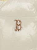  Áo Khoác Phao Ghile MLB Women's Basic Glossy Crop Padded Vest BOS (D.Cream) 3FDVB2046-43CRD Trắng 