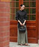  Túi Đeo Vai JW Pei LElora Woven Tote Bag - Black 