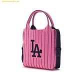  Túi Đeo Chéo MLB Basic Big Logo Knit Crossbody LA Dodgers 3ACRS034N-07PKS Màu Hồng 