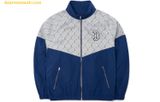  Áo Khoác Gió MLB Diamond Monogram Incision Setup Windbreaker Boston Red Sox 3Awjm0221-43Mgs - Xám Phối Xanh 
