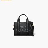  Túi Tote Vuông Marc Jacobs The Leather Small Crossbody Tote Bag 26 Black 