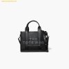  Túi Tote Vuông Marc Jacobs The Leather Small Crossbody Tote Bag 26 Black 