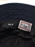  Mũ Bucket MLB Basic Coopers Denim Bucket Hat NY (Indigo) 3AHTDS24N-50INS Đen 