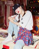  Mũ Bucket MLB Disney Dome Hat LA Dodgers 32CPHK011-07L Đen 