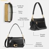  Túi Đeo Vai COACH womens Soft Calf Leather Tabby Shoulder Bag 