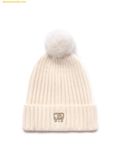  Mũ Len MLB Daily Pom Pom Beanie New York Yankees 3ABNB1556-50CRD Trắng 
