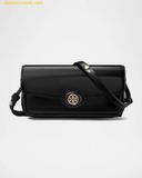  Túi Đeo Chéo TORY BURCH Robinson Spazzolato Leather Shoulder Bag Black 