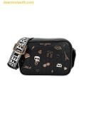  Túi Đeo Chéo Karl Lagerfeld Paris Maybelle Camera Crossbody L5GEX9BJ Đen 
