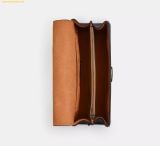  Túi Xách COACH Eliza Top Handle Bag CT852 Đen Trơn 