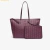  Túi Tote Lacoste Zely Grained Tote With Pouch Zely wine 