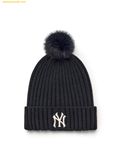  Mũ Len MLB Daily Pom Pom Beanie New York Yankees 3ABNB1556-50BKS Đen 